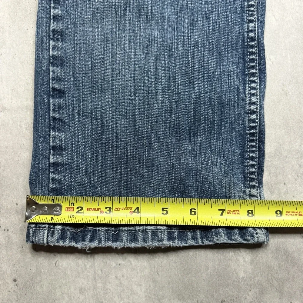 Levi's 559 Jeans Mens Size 40x30 Blue Relaxed Straight Rigid Denim Stone Wash